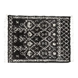 Surya Black + White Rug - 4′ × 6′2″