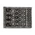 Surya Black + White Rug - 4′ × 6′2″