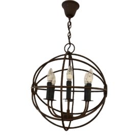 Restoration Hardware Foucaults Orb Chandelier. Original Price: $1,135