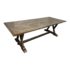 French Heritage Cordoba Dining Table + Stone Inlay Top. Original Price: $4,000