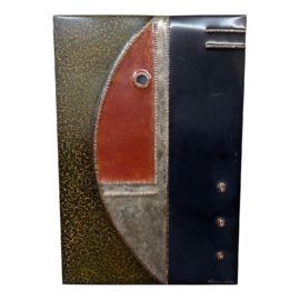 Uluru Abstract Copper Repousse