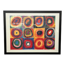 Wassily Kandinsky "Squares With Concentric Circles" Print