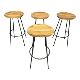 William Sonoma Alden Bar Stools, Set of Four. Original Price: $876
