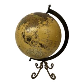 Vintage Style 2008 Globe + Stand