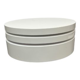 Contemporary Oval Expanding Coffee Table