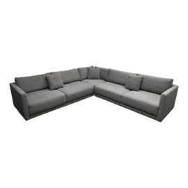 Kardiel Domus 116" Three Piece L Corner Sofa Sectional. Original Price: $5,020
