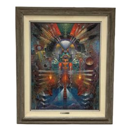 Tom Perkinson Kachina With Bird Spirit Print