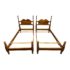 Twin Size 1959 Leopold Stickley Bed Frames - a Pair