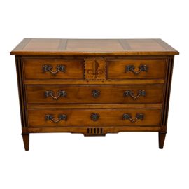 French Heritage 1628 Commode Louis XVI Marqueterie