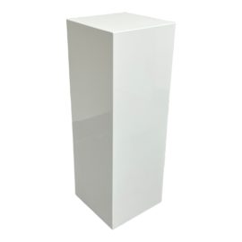 Cb2 City Slicker White Pedestal Table. Original Price: $250