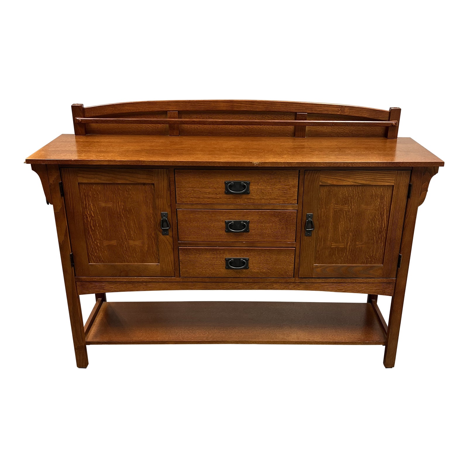 もうすぐ梅雨セール◇Bassett Furniture　アメリカ製　ハイチェスト Mid Century Modern Walnut Bassett Credenza & Hutch