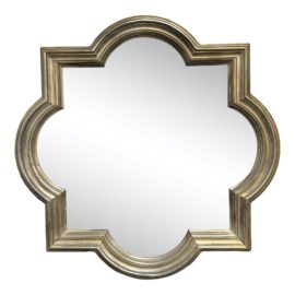 Z Gallérie Quatrefoil Wall Mirror. Original Price: $500