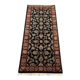 Bokara Rug Red+ Black Runner - 2′7″ × 6′1″