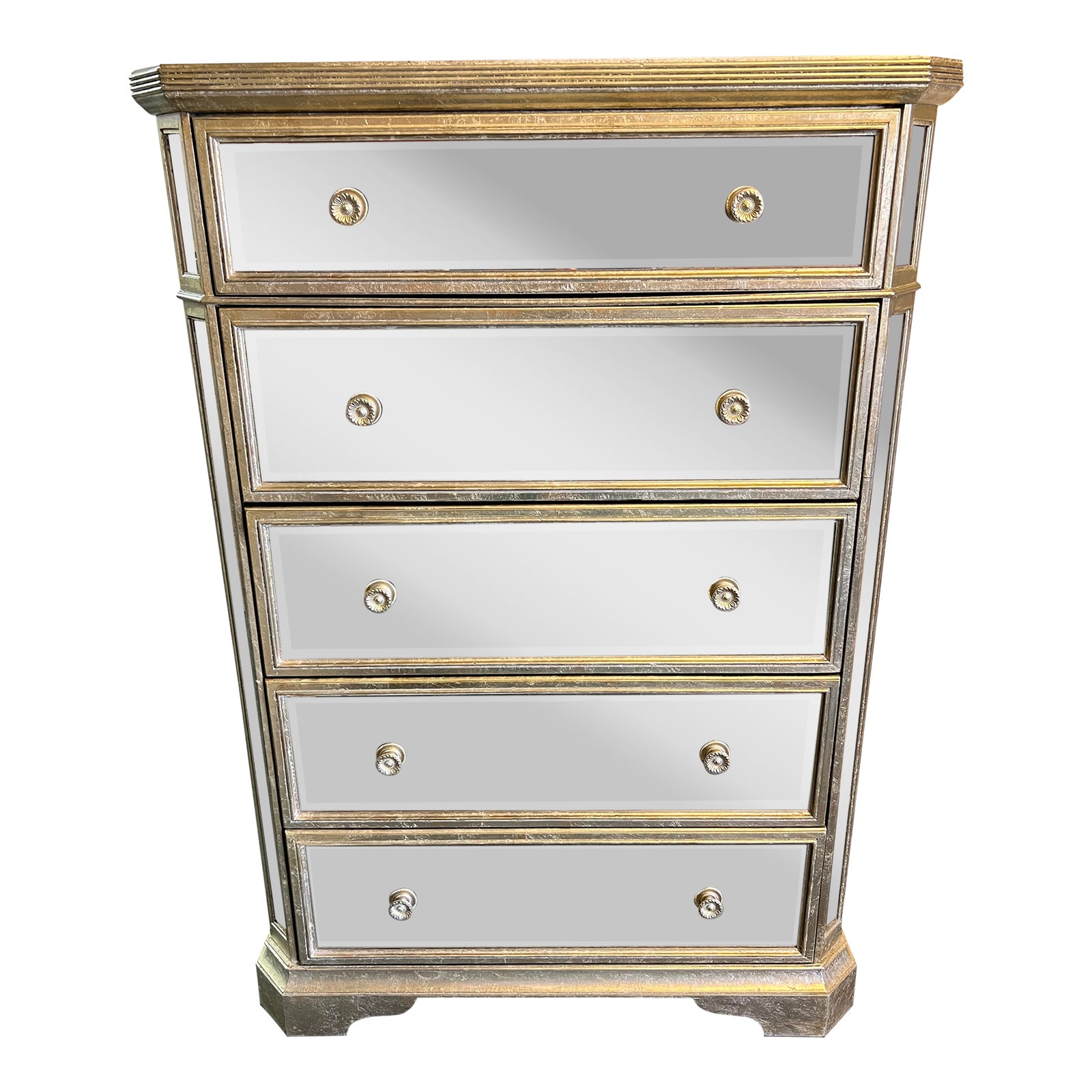 Zgallerie Borghese Five Drawer Tall Dresser. Original Price: $1,500 -  Design Plus Gallery