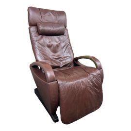 Sanyo Zero Gravity Leather Massage Recliner. Original Price: $4,000