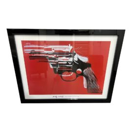 Z Gallerie Andy Warhol Gun Print - Design Plus Gallery