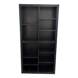 EQ3 Black Bookcase