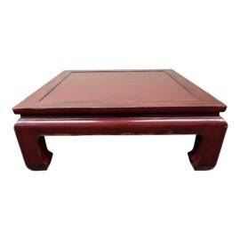Ethan Allen Dynasty Aged Coffee Table. Original Price: $1,981