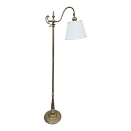 Early 20th Century Brass Floor Lamp