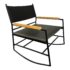 Pottery Barn Hopkin Leather Rocking Chair. Original Price: $1,630