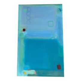 David Fielding Original Acrylic Painting on Canvas, Signed