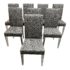 Haziza Custom Marti Dining Chairs, Set of Eight