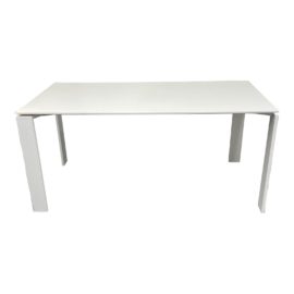 Kartell Ferruccio Laviani "Four" White Table. Original Price: $1,436