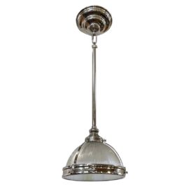 Industrial Holophane Style Pendant Light