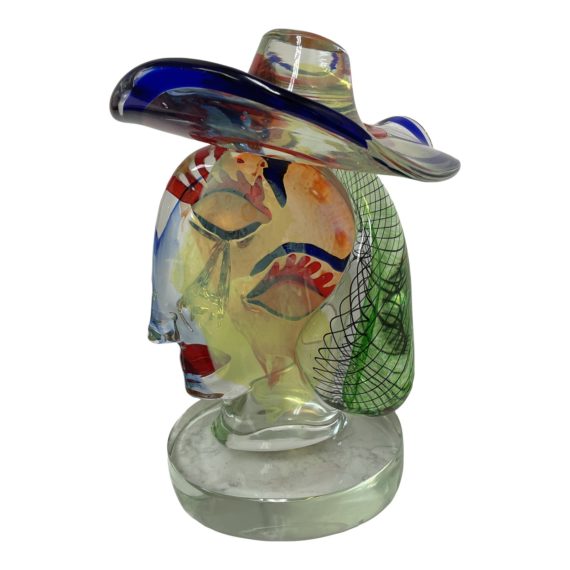 1996-walter-furlan-homage-to-picasso-handblown-murano-glass-sculpture-3797