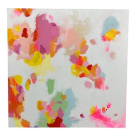 Jenny Prinn Abstract Pastel Painting, Signed 2016