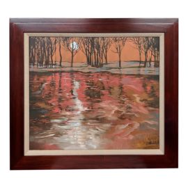 1964 Richard Ewen "A Sunset Sort of Thing" Original Framed Painting