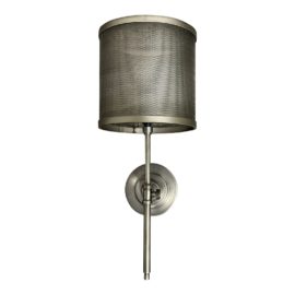 Rejuvenation Metal + Mesh Sconce