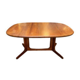Mid 20th Century Style Danish Teak Extension Dining Table