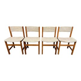 Mid 20th Century Dining Room Chairs, Set of Four