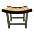 Polo Ralph Lauren Bamboo Slope + Chrome Base Stool