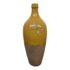 Vintage French Bordeaux Chateau Margaux Mustard Ceramic Tall Vase
