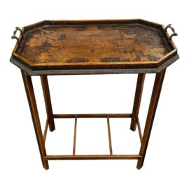 Early 20th Century English Tray Table. Original Price: $1,800