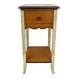 Vintage Painted Bedside Table