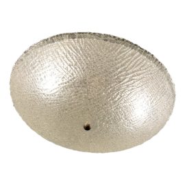 Murano Textured Glass Flush Pendant