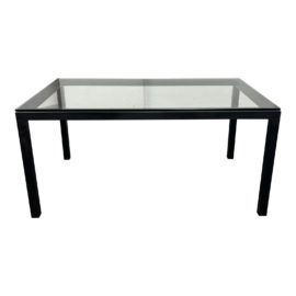 Room & Board Parsons Glass Top Table. Original Price: $770