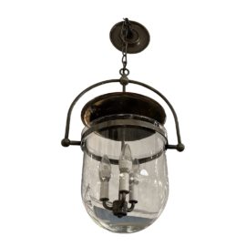 Urban Electric Company Michael Amato Urban Smokebell 3 Light Pendant. Original Price: $2,600