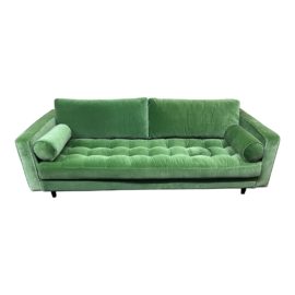 Article Sven Green Velvet Sofa. Original Price: $1,699