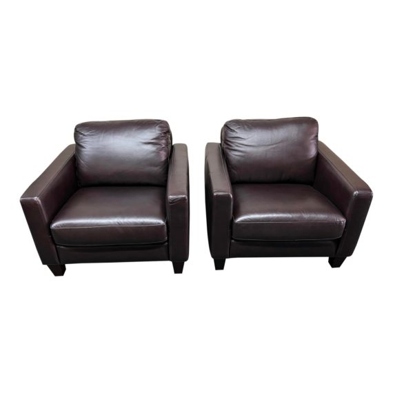 contemporary-brown-leather-arm-chairs-a-pair-2833