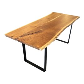 Room & Board Cherry Chilton Live Edge Dining Room Table. Original Price: $2,299