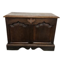 Antique Wood Trunk Chest