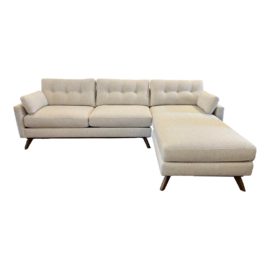 NEW Custom Design Two Piece Mid Century Style Sectional