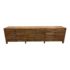 Restoration Hardware Printmaker's Antiqued Pine Media Console. Original Price: $3,300