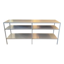 Room & Board Slim Media Console in Silver. Original Price: $550