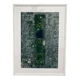 Cb2 Framed Central Park Print. Original Price: $280