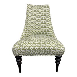 Serena & Lily Lee Industries Swag Back Slipper Chair